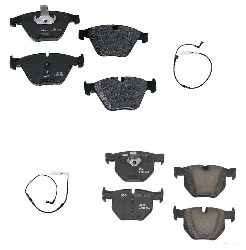 BMW Disc Brakes Kit - Pads Front and Rear